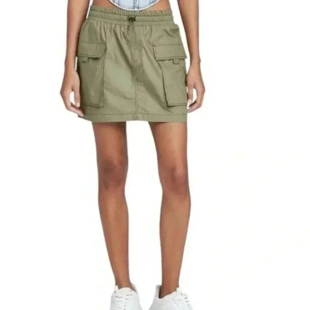 Wild Fable Olive Green Cargo Skirt (XXL) - NWT